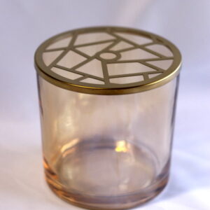 Small Gold Amber vase