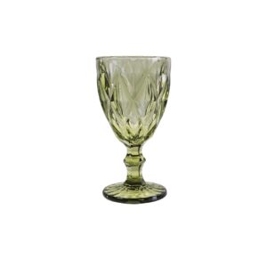 Green Wine Glass