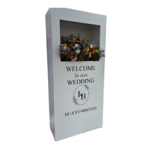 Flower Welcome Board