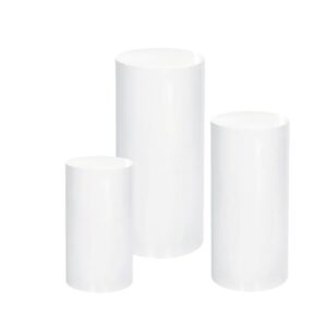 White Plinths