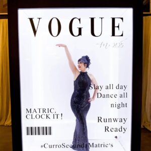 Extra Large Vogue Backdrop