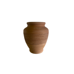 Brown Clay Vase