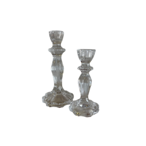 Crystal Look Candle Stands