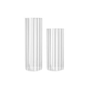 Cylinder vases ripple