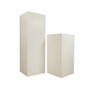 White Square Plinth