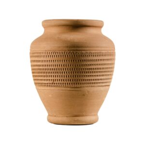 Brown Clay Vase