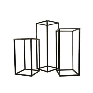 Black Metal Flower Stands