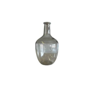 Glass bottle vase