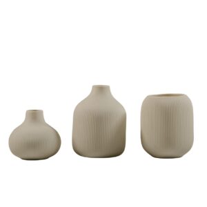 3 Pcs Nordic Minimalist Ceramic Vase