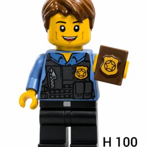 Police Man with Badge